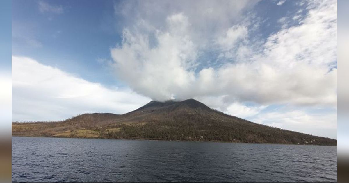 838 Orang Bakal Direlokasi ke Tagulandang jika Gunung Ruang Erupsi Kembali