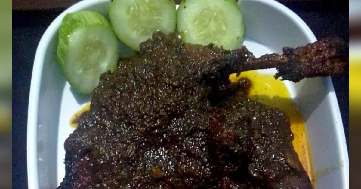 Resep Bebek Bumbu Hitam Madura, Enak dan Menggugah Selera