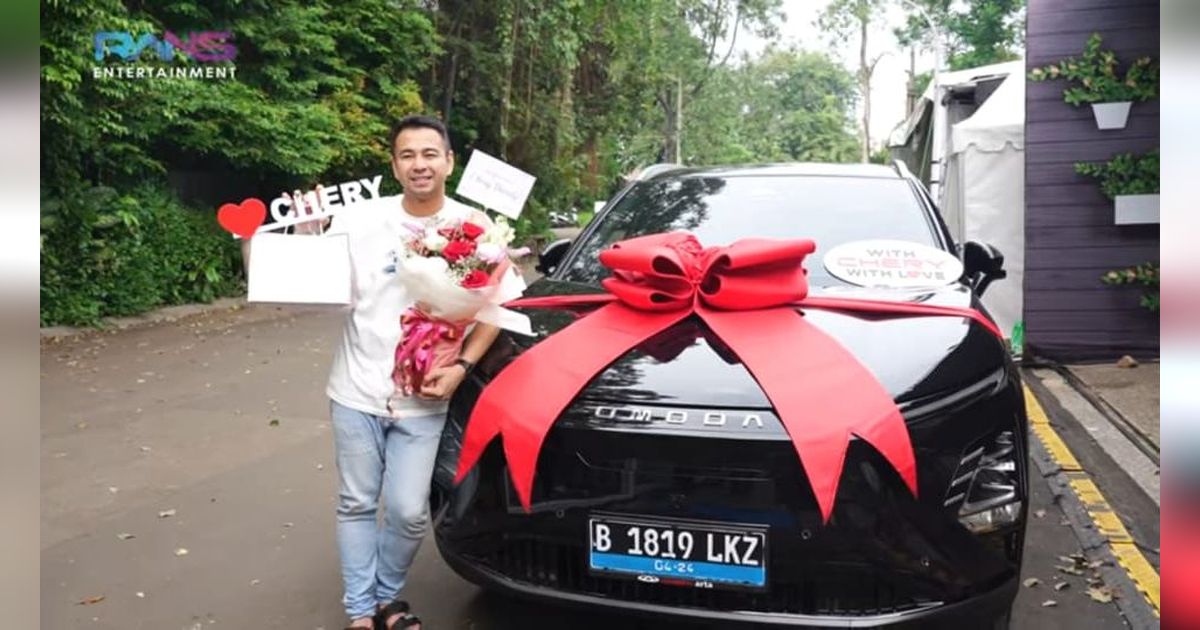 Potret Mobil Listrik Pertama Raffi Ahmad yang Mewah dan Canggih Abis, Pas Datang Langsung Dicoba