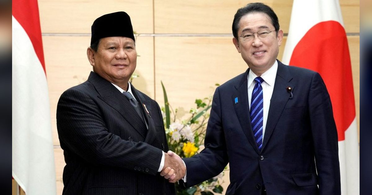 FOTO: Momen Akrab Prabowo Subianto Saat Bertemu dengan Perdana Menteri Jepang Fumio Kishida dan Menhan Minoru Kihara di Tokyo