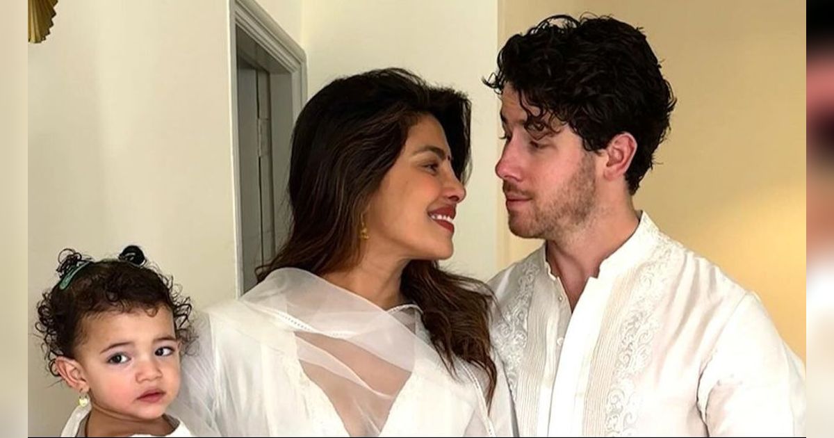 Potret Putri Cantik Priyanka Chopra dan Nick Jonas yang Sudah Berusia 2 Tahun