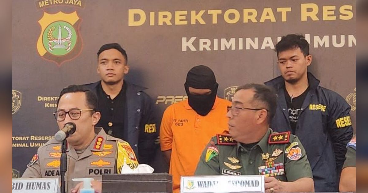 Begini Tampang Pelaku Pembunuhan Anggota TNI AD di Bekasi