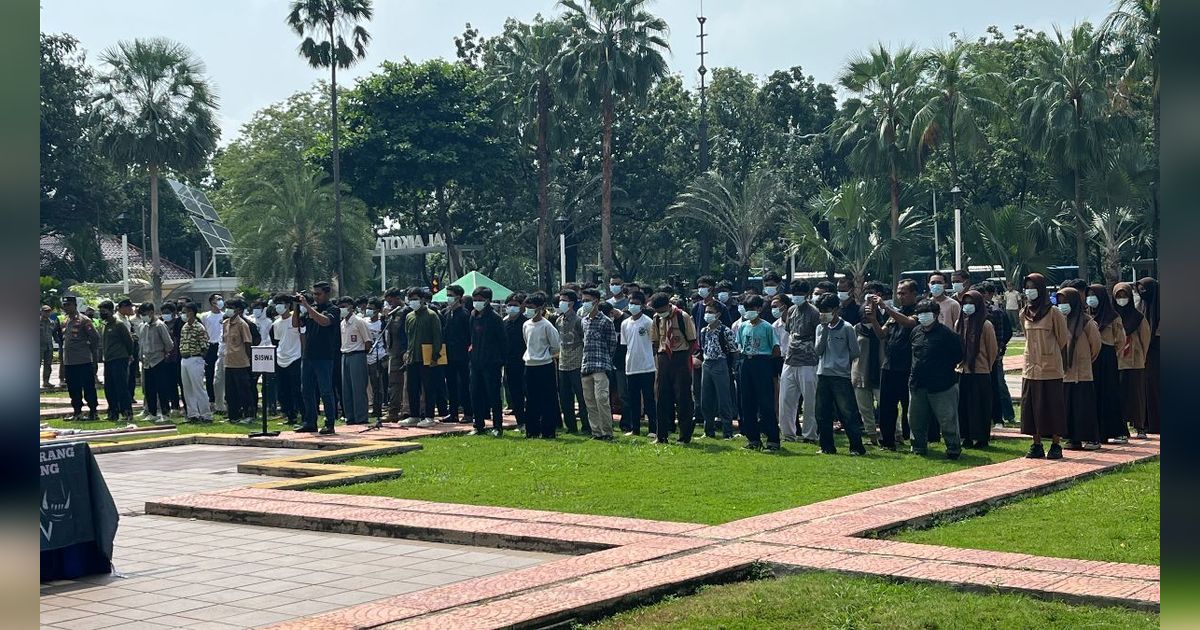 Terlibat Tawuran, Ratusan Pelajar Dikumpulkan di Balai Kota DKI Jakarta