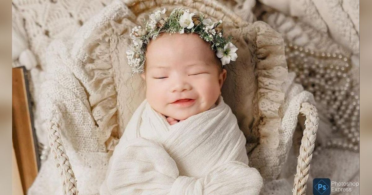 Menggemaskan dan Cantik Mirip Sang Mama, Foto-foto Kyarra Putri Jessica Mila Jalani Newborn Photoshoot