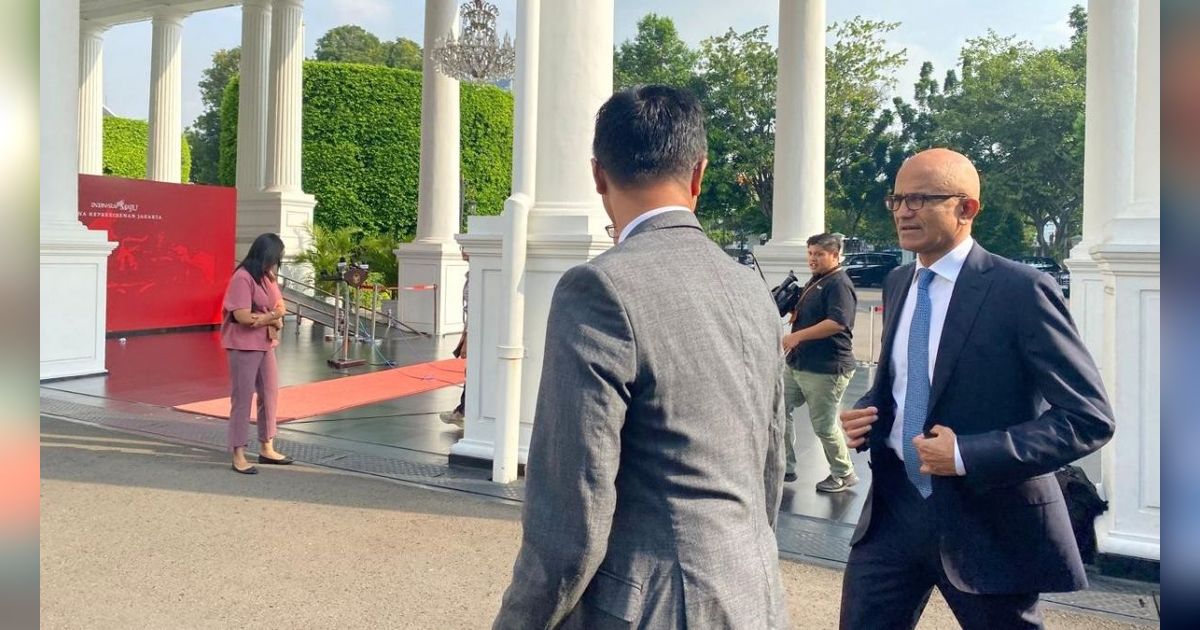 Menkominfo Bocorkan Isi Pertemuan Bos Microsoft dan Jokowi di Istana