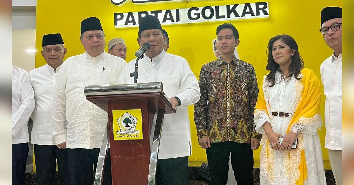 Golkar Dinilai Punya Peran Strategis di Pemerintahan Prabowo-Gibran