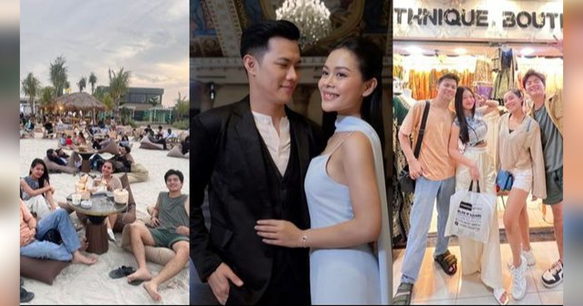 Menikmati Belanja dan Menyaksikan Matahari Terbit Bersama, Ini 8 Potret Seru Melly Lee dan Anggy Aditama Saat Berdouble Date