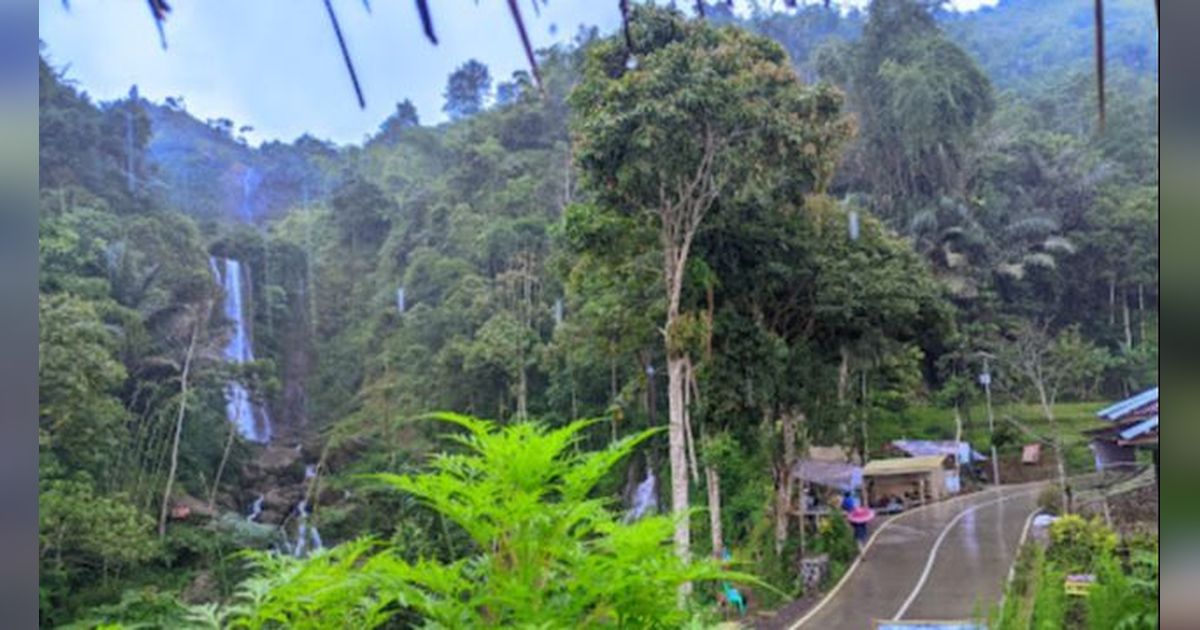 Pemandangannya Mirip di Lukisan, Intip Daya Tarik Curug Cikurutug di Pasirkuda Cianjur