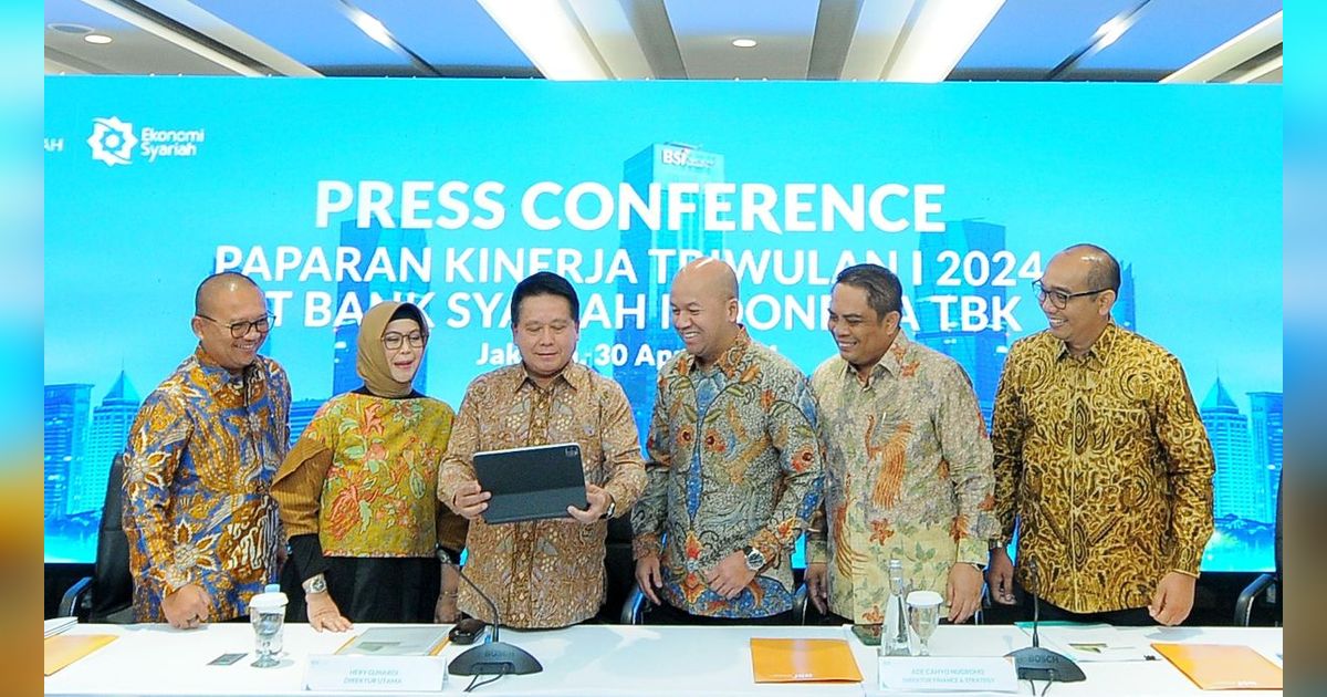 Penghimpun Tabungan Terbanyak Kelima di Indonesia, BSI Cetak Laba Rp1,71 Triliun di Kuartal I-2024