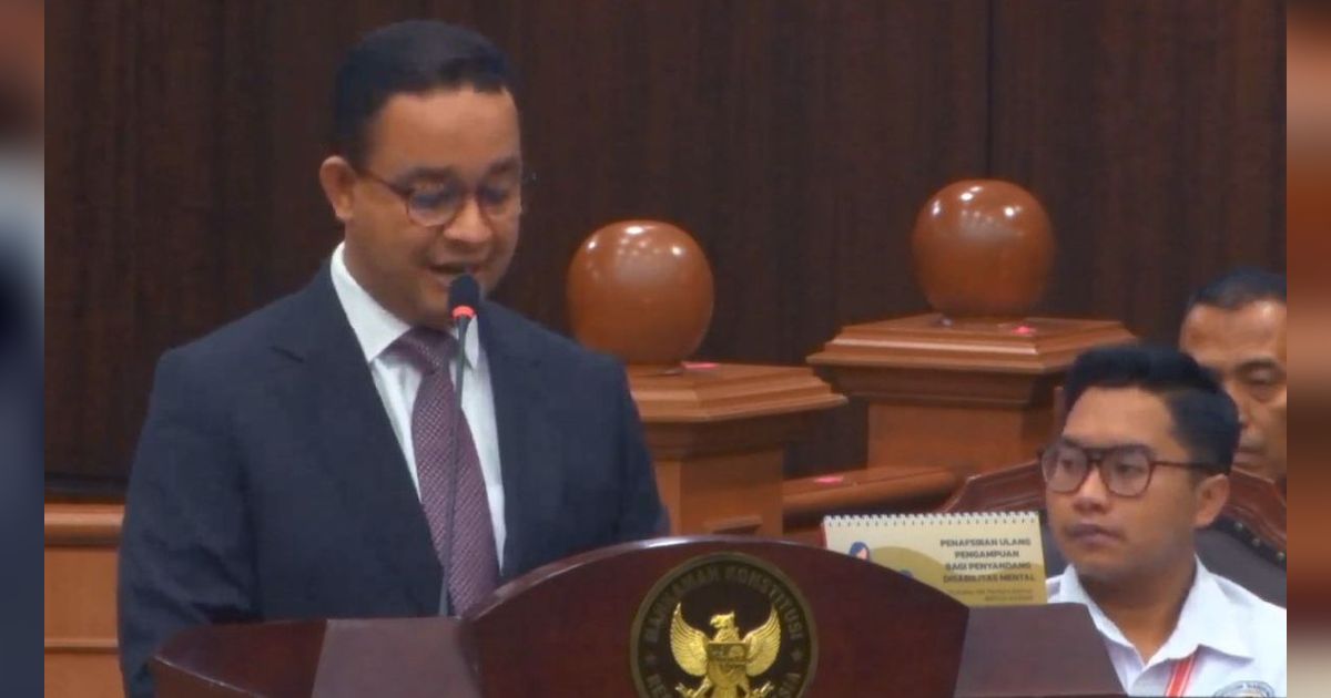 Anies Jawab Kabar Maju Pilkada Jakarta 2024: Jeda Dulu, Abis Itu Baru Garap Lagi