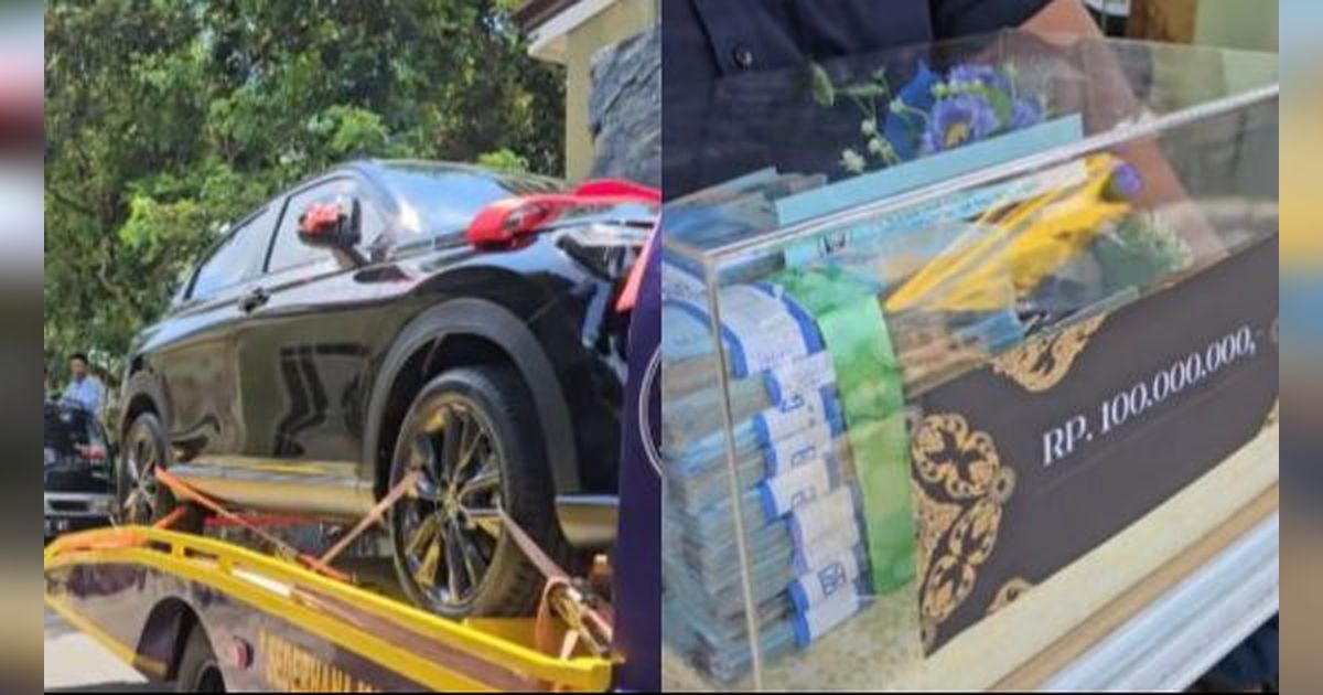 Viral Seserahan Lamaran Fantastis di Pati, Mobil hingga Uang Tunai Rp100 Juta