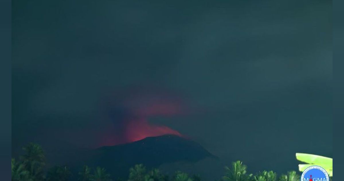 Badan Geologi: Jumlah Gempa di Gunung Ibu Halmahera Meningkat Signifikan