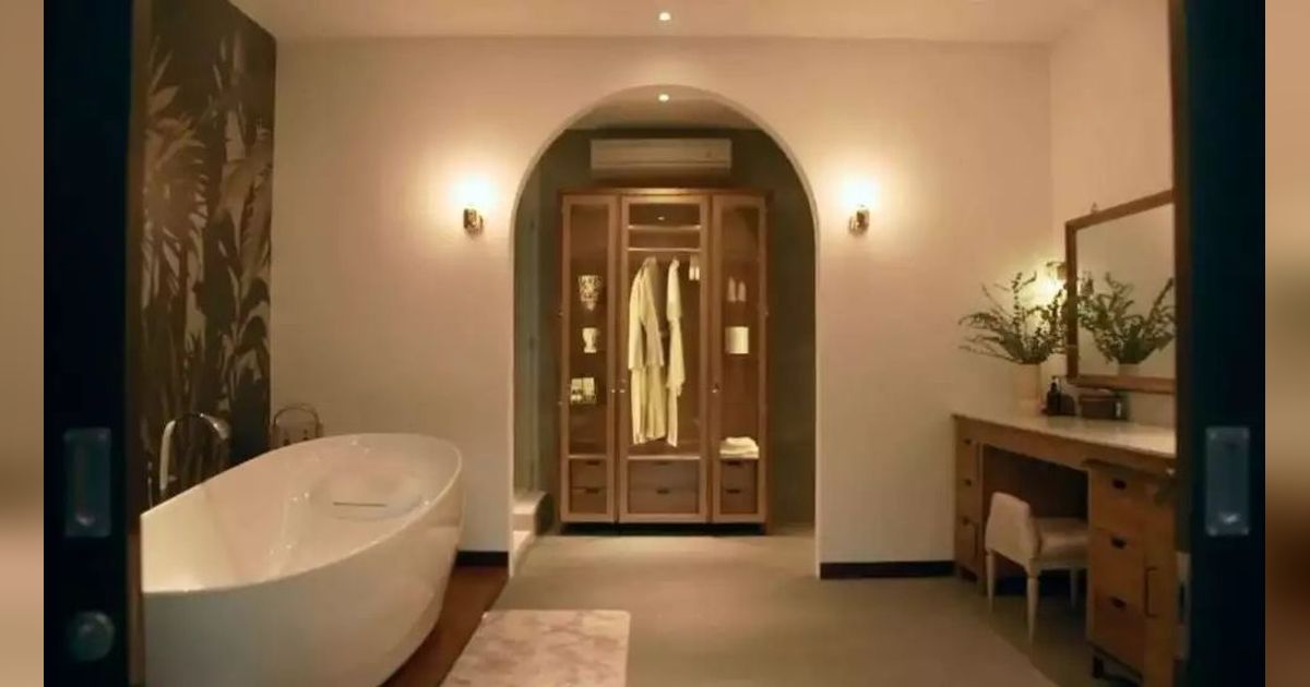 9 Potret Kamar Mandi Raisa Super Mewah, Penampakan Bathup Rp375 Juta Bikin Melongo