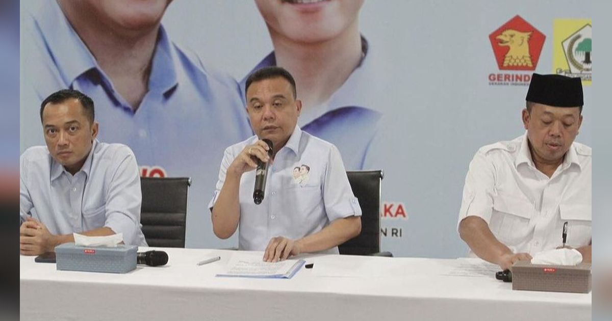PDIP Gugat Kecurangan Pemilu 2024 ke PTUN, Gerindra Yakin Tak Pengaruhi Kemenangan Prabowo-Gibran