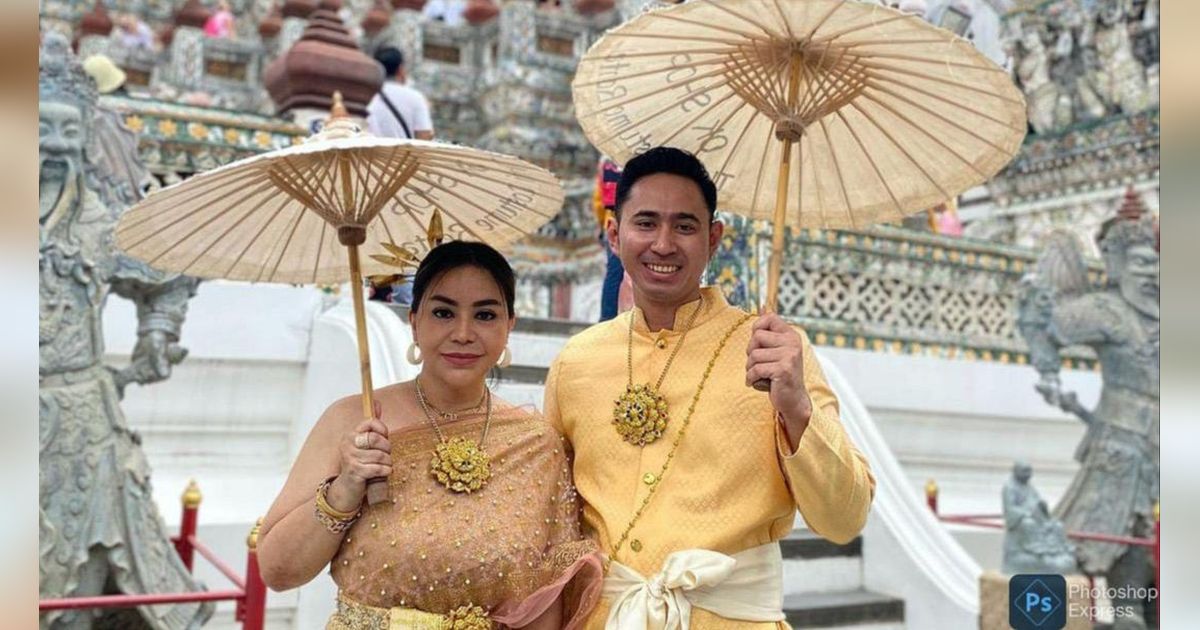 Potret Annisa Bahar Gandeng Pacar Baru Brondong Ganteng di Thailand, Mesra Abis Meski Usia Beda 19 Tahun