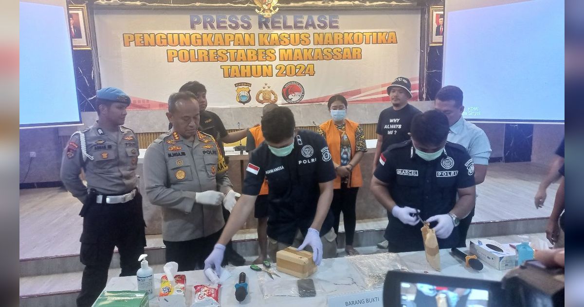 Waspada! Ada Narkoba Jenis Baru Ditemukan dari Jaringan Pengedar di Makassar