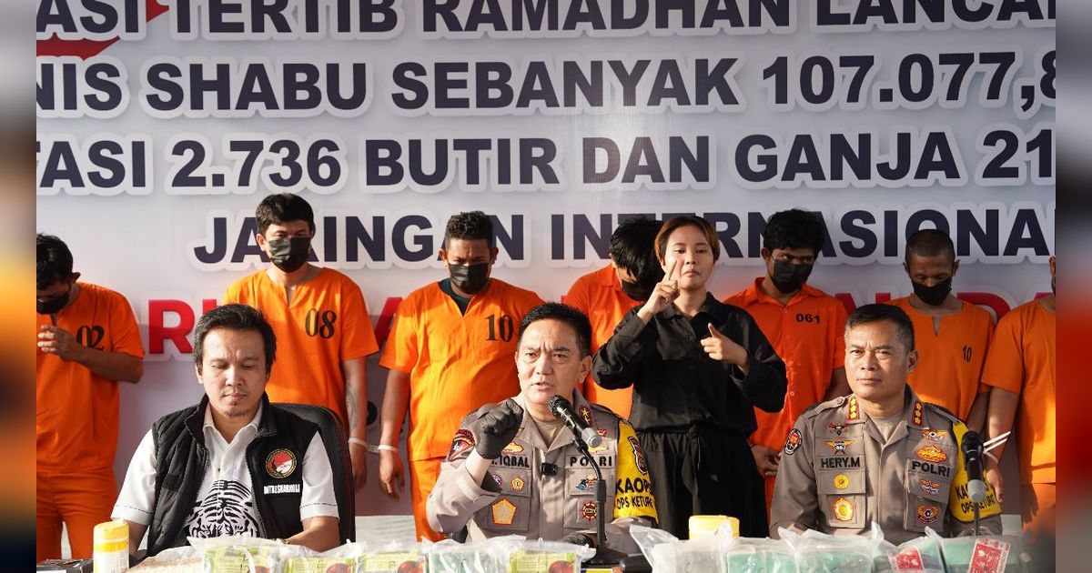 107 Kg Sabu dan 2.736 Butir Ekstasi Gagal Beredar di Riau
