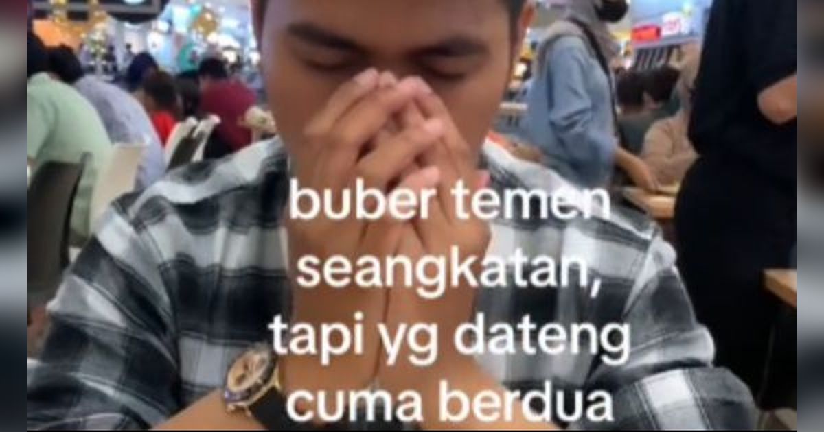 Niat Bukber Satu Angkatan Tapi Cuma Dihadiri Dua Orang Saja, Netizen Curiga Sengaja Dicomblangin!