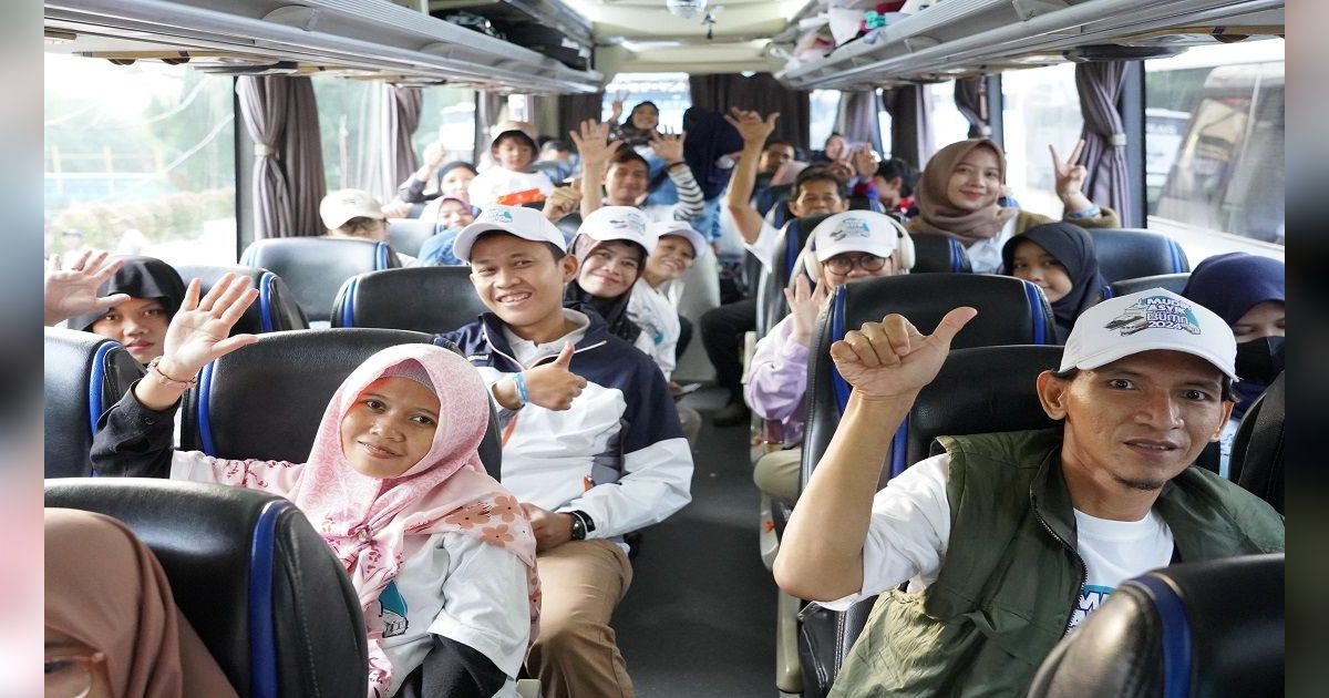 Mudik Asyik Bersama BUMN 2024, PNM Fasilitasi Ratusan Karyawan dan Nasabah