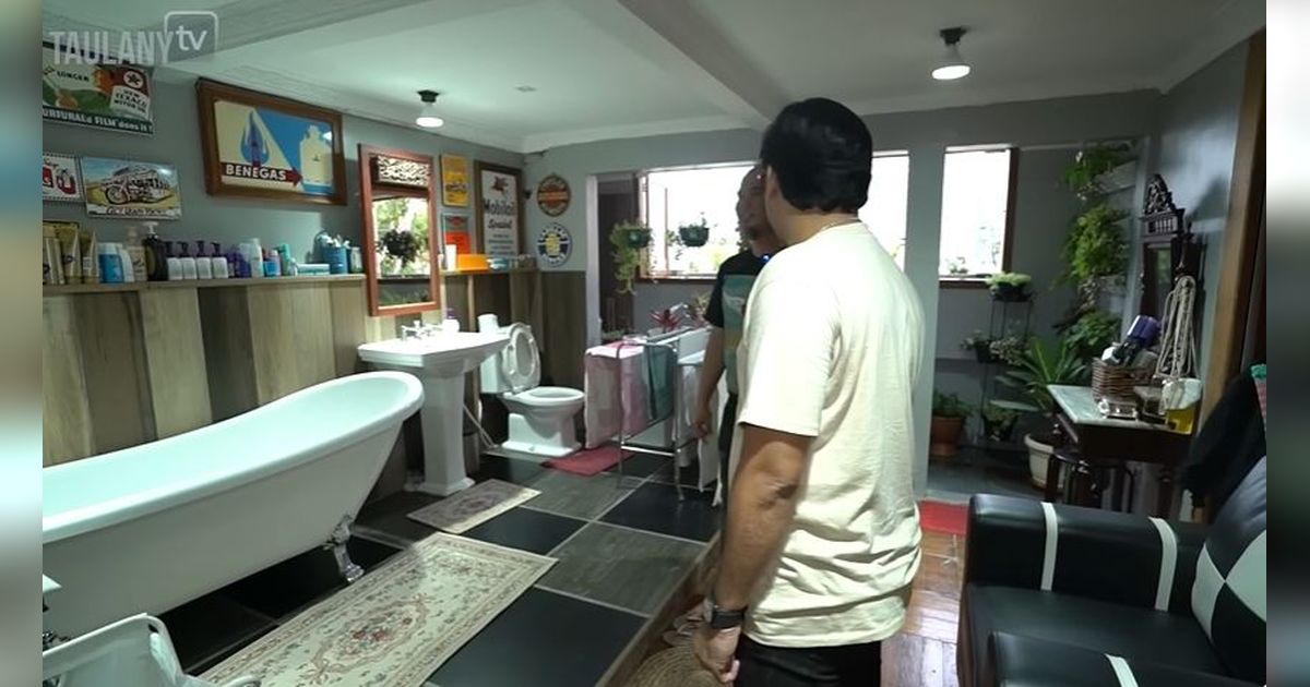 8 Potret Uniknya Kamar Mandi Ahmad Dhani, Serasa Masuk Ke Museum Barang Antik