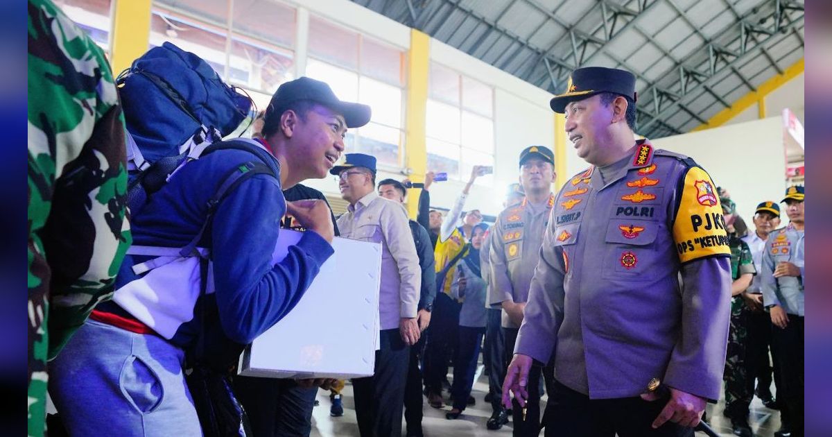 Pesan Kapolri ke Pemudik: Jaga Keselamatan Guna Cegah Kecelakaan