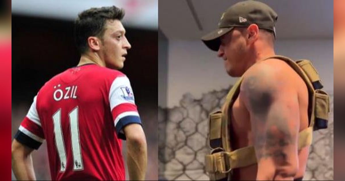 Transformasi Tubuh Mesut Ozil Bikin Penggemar Kaget, Otot Bahu dan Lengan Eks Arsenal Itu Menonjol bak Petarung UFC