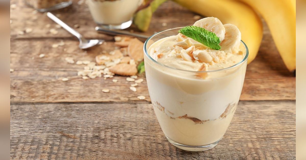 Bikin Es Krim Puding Pisang Menggoda untuk Sajian Hari Raya