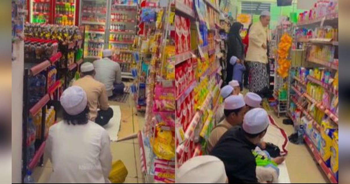 Viral Jemaah Sholat Tarawih di Bogor Membludak Sampai Masuk Minimarket, Ternyata Ini Penyebabnya