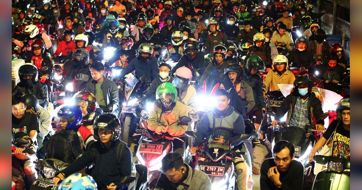 Ini Rute Polisi Kawal Pemotor Pulang Mudik ke Lampung
