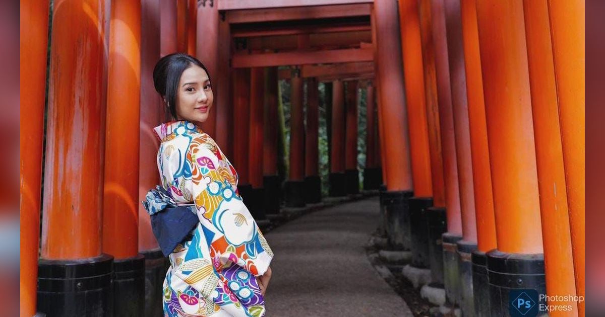 Potret Cantik Menawan Anya Geraldine saat Liburan di Jepang, Makin Anggun saat Pakai Kimono