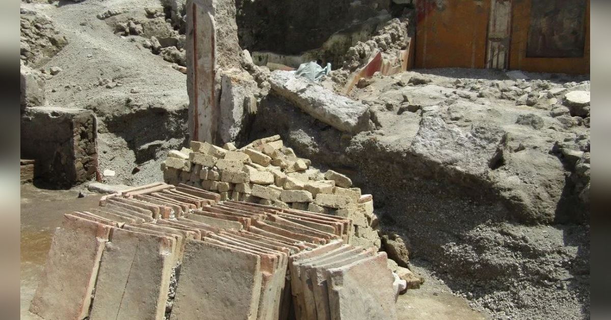 Arkeolog Temukan Bangunan Romawi Berusia 2.000 Tahun Tak Hancur Dihantam Letusan Gunung, Ternyata Ini Rahasianya