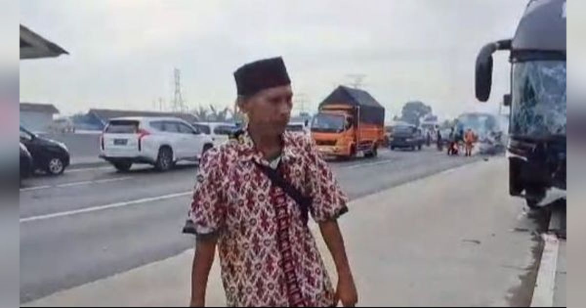 Kisah Sopir Bus Primajasa Selamat dalam Kecelakaan di Tol Cikampek, Sempat Minta Tolong untuk Hubungi Keluarga