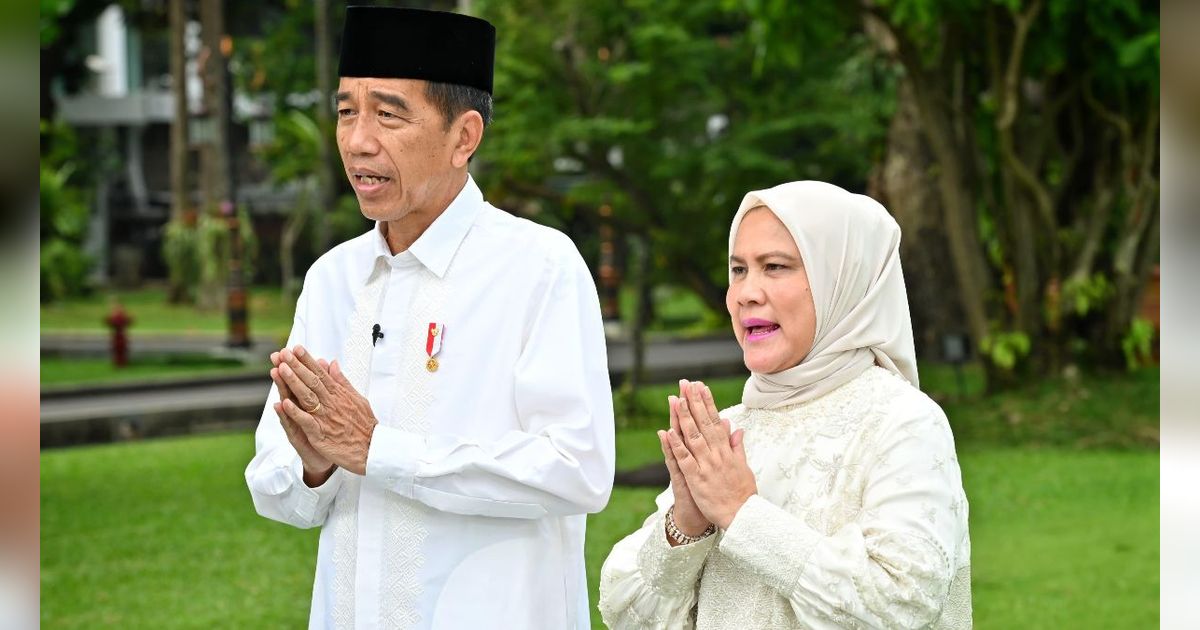 Jokowi: Selamat Hari Raya Idulfitri, Semoga Kita Bisa Saling Memaafkan