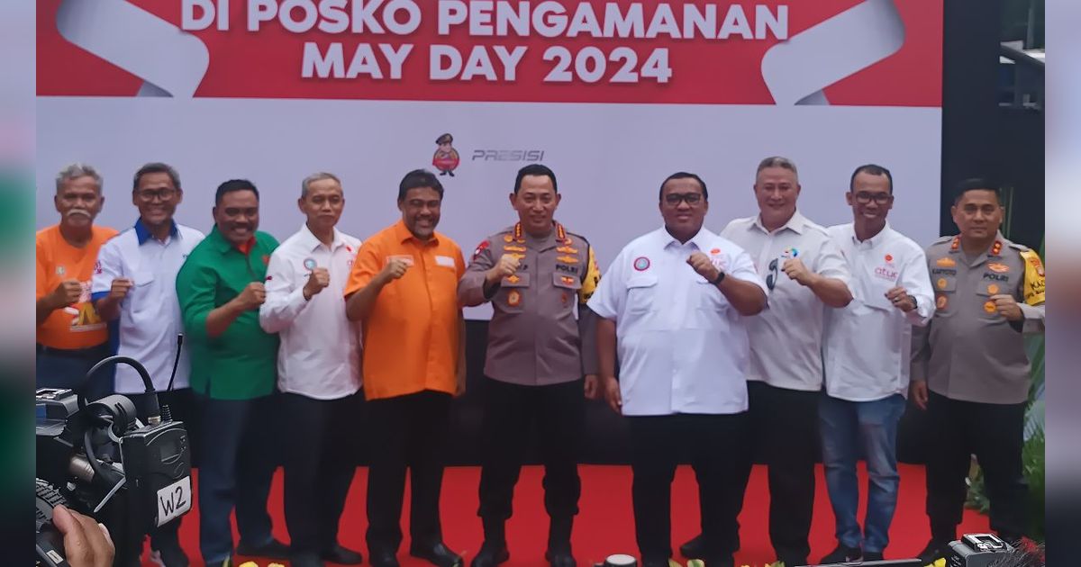 Kapolri: Buruh adalah Motor Penggerak Pembangunan