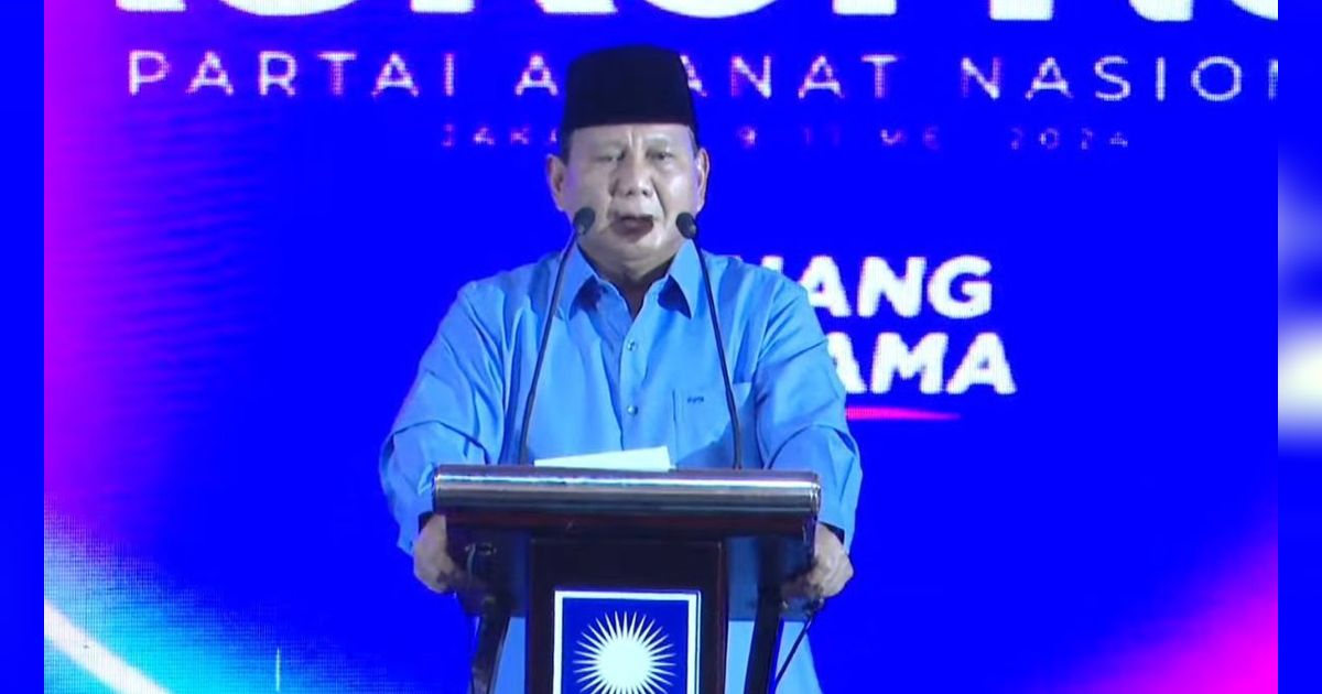 VIDEO: Pidato Menggelegar, Prabowo 