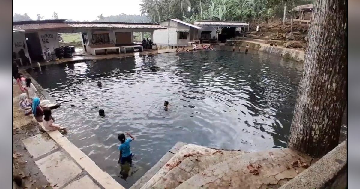 Berenang di Mata Air Cihunjuran Pandeglang Sambil Melihat Situs Purbakala, Gambarkan Sisa Kehidupan Megalitikum