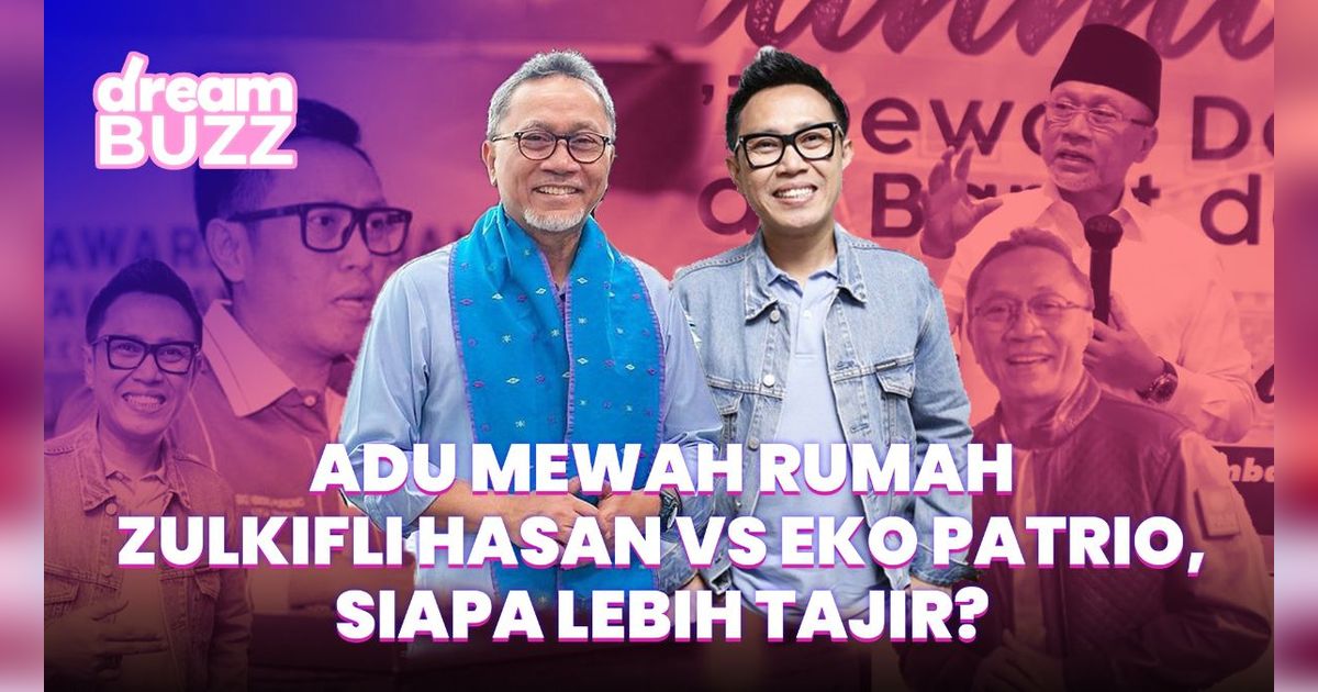 Adu Mewah Rumah Zulkifli Hasan VS Eko Patrio, Lebih Tajir Ketum DPP atau Ketua DPD PAN?