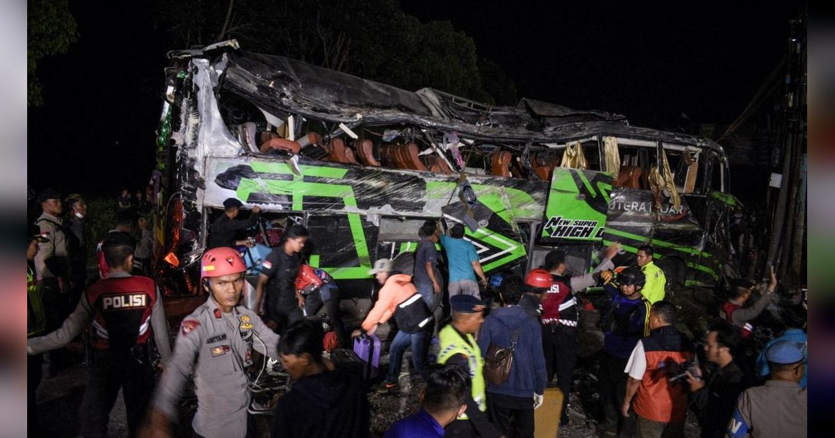 Bus Maut Kecelakaan di Subang Ternyata Berstatus Bus Antar-Kota Dalam Provinsi dan Terlambat Uji KIR