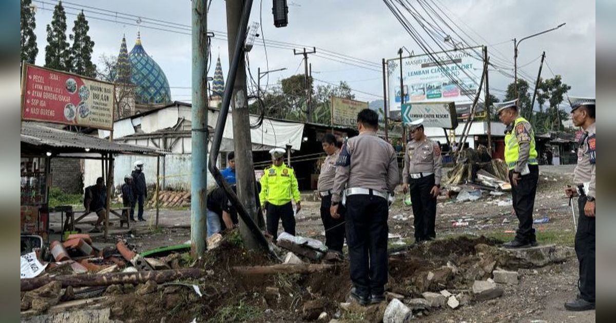 Polisi Sebut TKP Tabrakan Bus SMK Lingga Kencana di Ciater Rawan Kecelakaan: Lokasi Ini Blackspot