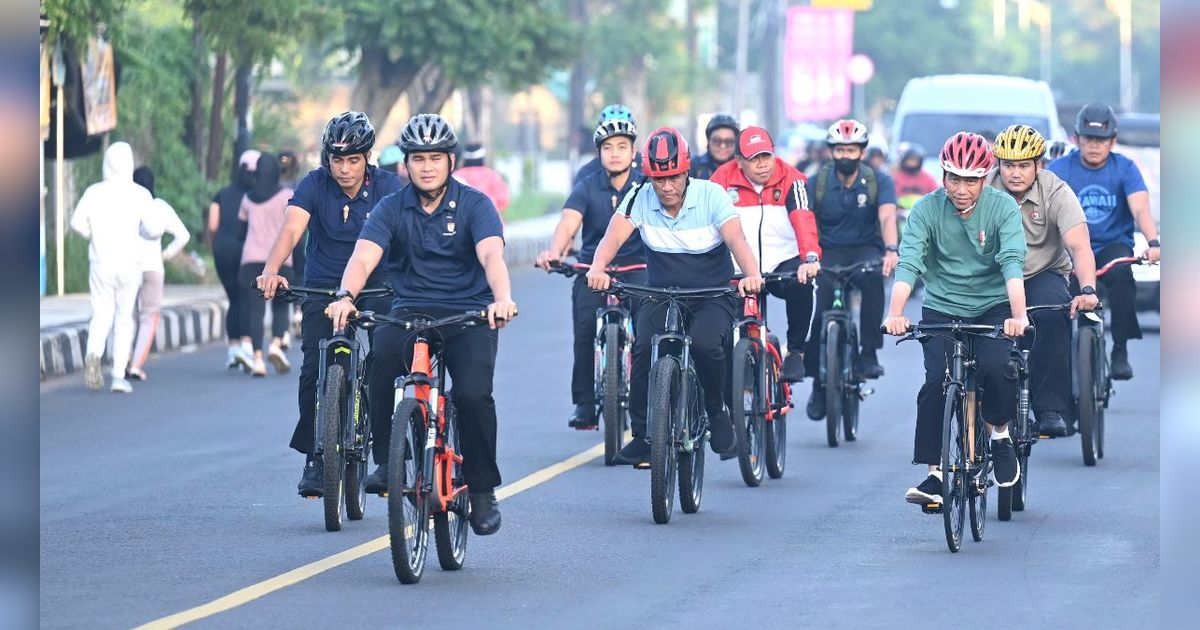 Segini Jumlah Petugas yang Mengamankan Makan Siang Presiden Jokowi di Muna Barat Sultra