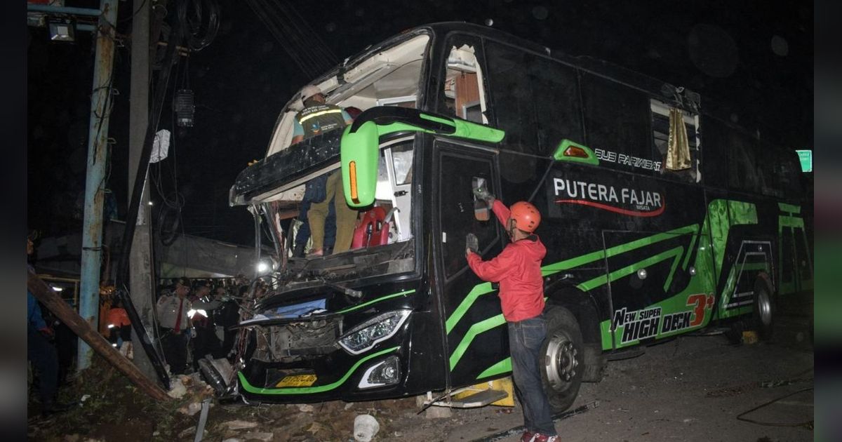 Fakta-Fakta Baru Kecelakaan Bus pariwisata SMK Lingga Kencana Depok, Korban Sempat Kirim VN Minta Tolong dan Pengakuan Lengkap Sopir Selamat