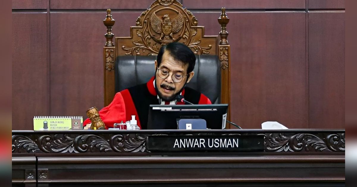 Anwar Usman Kembali Dilaporkan Dugaan Pelanggaran Etik, Ini yang Dipermasalahkan