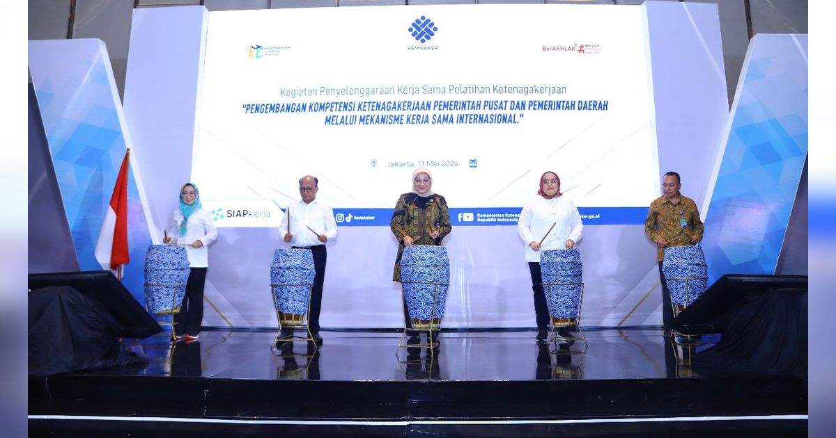 Kemnaker Gandeng 3 Lembaga Internasional Tingkatkan SDM Ketenagakerjaan