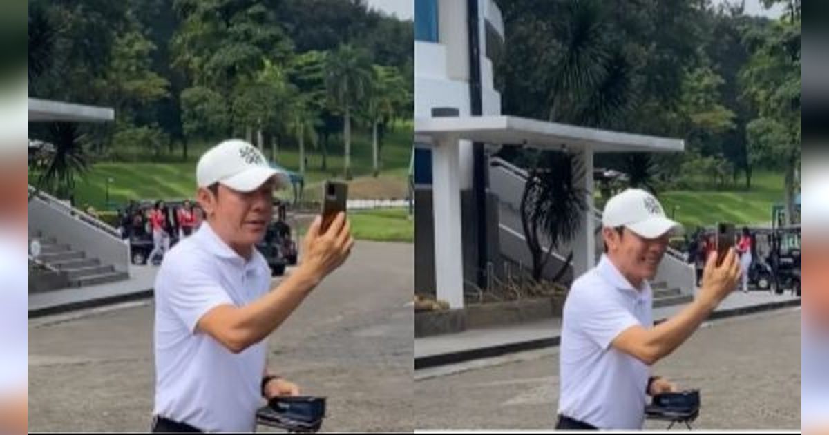 Momen STY Disodorkan Ponsel Langsung Terima Video Call Penuh Senyum, Aksi Ramahnya Banjir Pujian