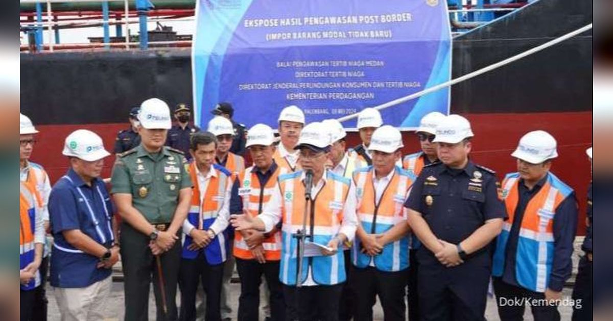 Mendag Zulkifli Hasan Amankan Sementara Kapal Tanker Tanpa Izin Impor