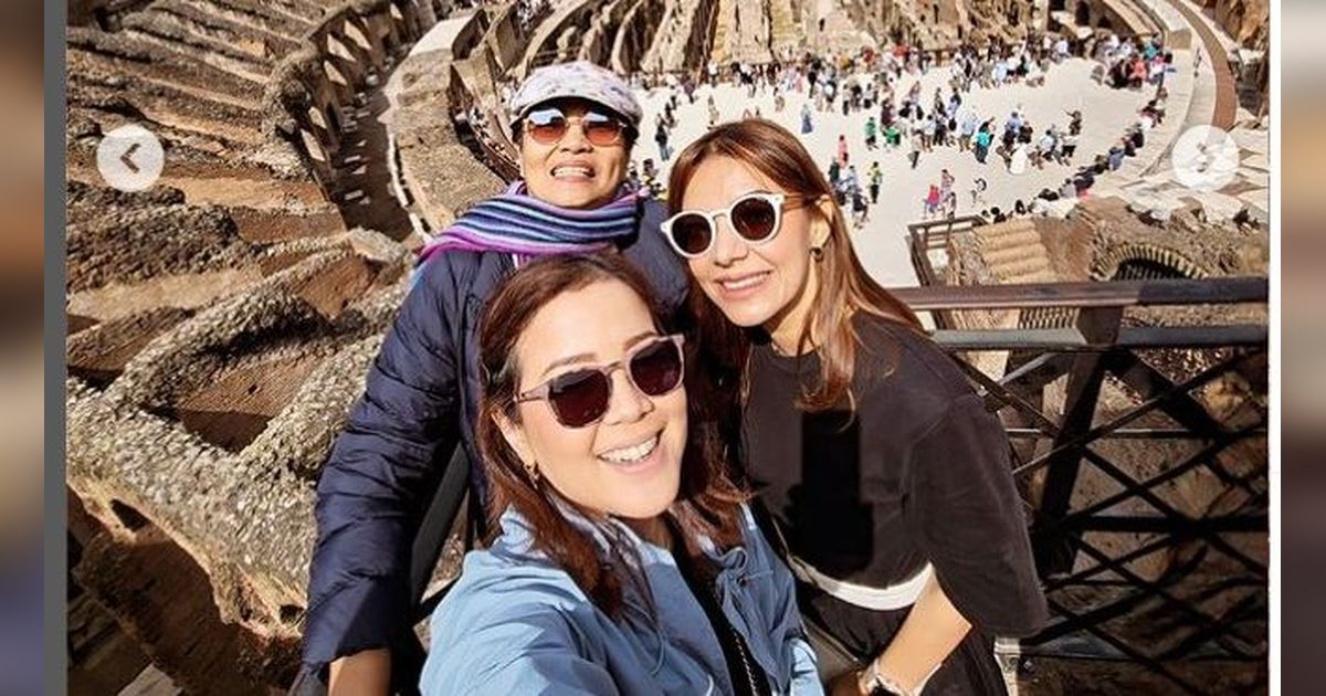 Foto-Foto Cantik Najwa Shihab Liburan di Italy, Happy Bareng Bestie