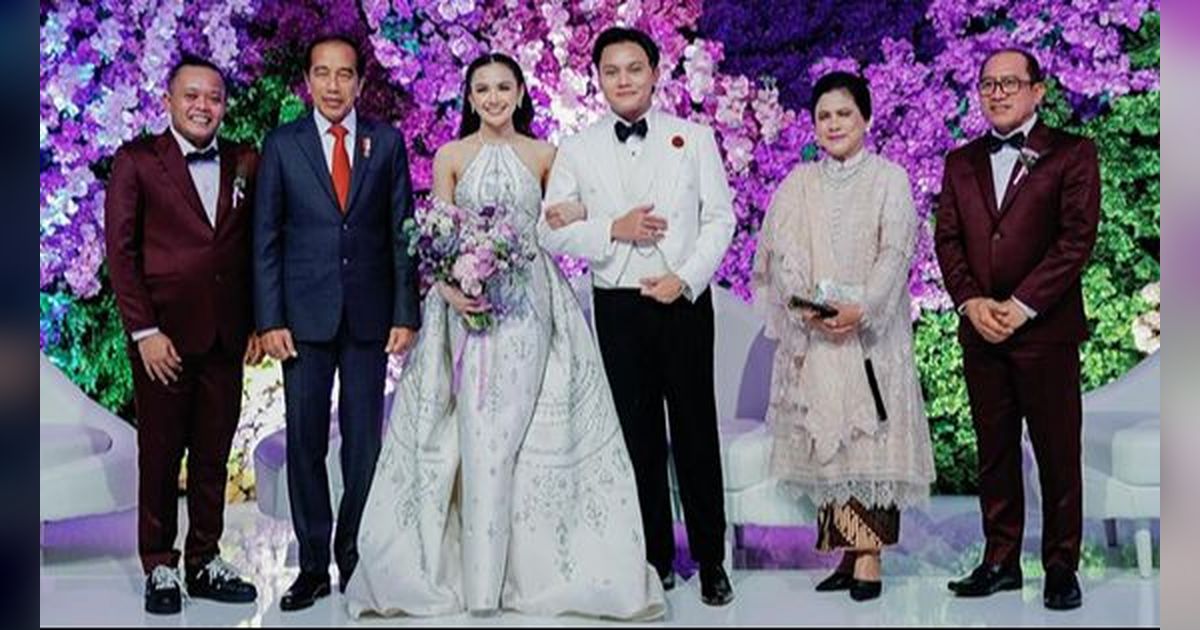 Sederet Pernikahan Artis yang Dihadiri Presiden Jokowi, Terbaru Mahalini dan Rizky Febian