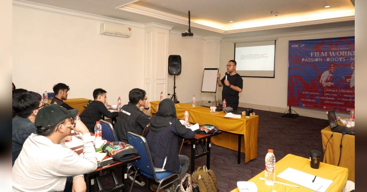 Gelar Workshop Film, Fesbul Dukung Generasi Muda Tingkatkan Kompetensi di Bidang Kreatif