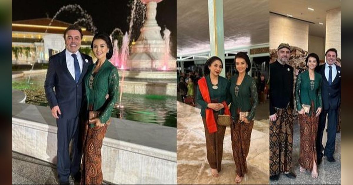 Potret Farah Quinn di Ultah Puteri Solo, Cantik Berkebaya Bertemu Dewi Soekarno