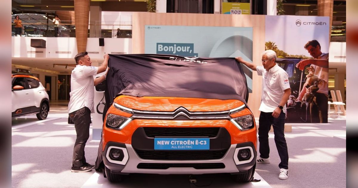Citroen Bakal Jual Mobil Listrik Pertama di Indonesia, Harga Mulai Rp377 Juta